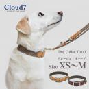 首輪 犬用 革 Cloud7 クラウド7 カラー チボリ グレージュ/オリーブ XS〜Mサイズ