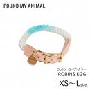 【FOUND MY ANIMAL ファウンドマイアニマル】ロープ・カラー ROBINS EGG/ロビンズエッグ【 首輪 犬 & 猫 】