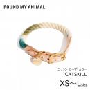 【FOUND MY ANIMAL ファウンドマイアニマル】ロープ・カラー キャッツキル【 首輪 犬 & 猫 】