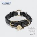 首輪 Cloud7 クラウド7  ドッグカラー ハイドパーク ブラック Lサイズ