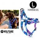 犬 ハーネス ウルフギャング WOLFGANG MarbleWave Harness( L size 胴囲:50～76cm )WOLFGANG MAN & BEAST【クロネコゆうパケット対応】