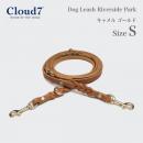 リード 犬用 Cloud7 クラウド7 リーシュリバーサイドパーク キャメルゴールド Sサイズ Dog Leash Riverside Park Camel Gold 海外直輸入