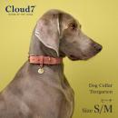 首輪 犬用 革 Cloud7 クラウド7 カラー ティーアガルテン ピーチ S/Mサイズ Dog Collar Tiergarten Peach 海外直輸入【クロネコゆうパケット対応】