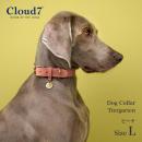 首輪 犬用 革 Cloud7 クラウド7 カラー ティーアガルテン ピーチ Lサイズ Dog Collar Tiergarten Peach 海外直輸入