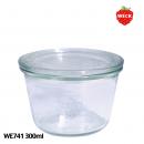 【WECK】ウェック モールド WE741 キャニスター 300ml L 【ガラス保存容器】