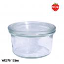 【WECK】 ウェック モールド WE976 キャニスター 165ml M 【ガラス保存容器】
