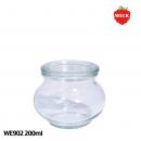 【WECK】 ウェック デコ WE902 キャニスター 200ml S 【ガラス保存容器】