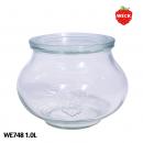 【WECK】 ウェック デコ WE748 キャニスター 1.0L L 【ガラス保存容器】