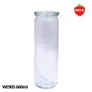 【WECK】 ウェック ストレート WE905 キャニスター 600ml S 【ガラス保存容器】