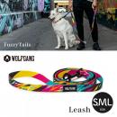 犬 リーシュ ウルフギャング FuzzyTails Leash(S M L size 全長:122cm 183cm)WOLFGANG MAN & BEAST【ネコポス対応】