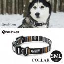 犬 首輪 ウルフギャング WOLFGANG  NewMoon Collar Collar(S M L size 首周り:20〜66cm)WOLFGANG MAN & BEAST【ネコポス対応】