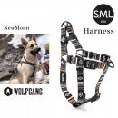 犬 ハーネス ウルフギャング NewMoon Harness COLLAR(S M L size 胴囲:30〜76cm)WOLFGANG MAN & BEAST【ネコポス対応】