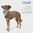 犬用コート Cloud7 クラウド7 ブルックリン フランネル ヘーゼル SIZE3.4.5