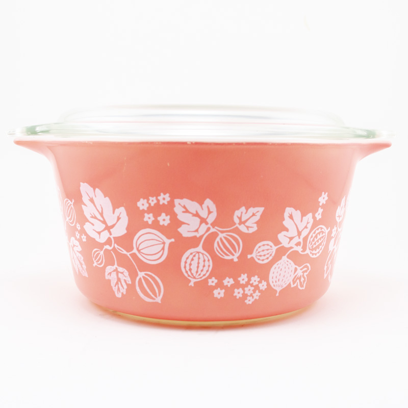 オールドパイレックス　ビンテージ PYREX 　ピンク　キャセロール