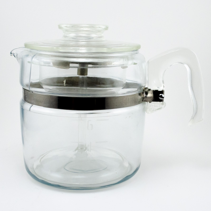 Old Pyrex オールド パイレックス コーヒーパーコレーター 6カップ 