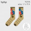 【YUYA / YUYA×bpbp】SOCKS a,b,c ソックス 日本製 靴下 かわいい おしゃれ 鳥 ユニセックス ギフト 誕生日【定形外郵便発送】