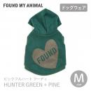 【FOUND MY ANIMAL ファウンドマイアニマル】ビックフルハート フーディ HUNTER GREEN + PINE ハンターグリーン+パイン M サイズ【ネコポス対応】