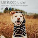 MB スヌード Lサイズ 3カラー 犬 服 ウェア マフラー 防寒 MB SNOOD