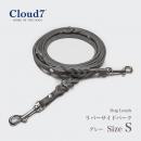 リード Cloud7 クラウド7  ドッグリーシュ リバーサイドパーク グレー Sサイズ