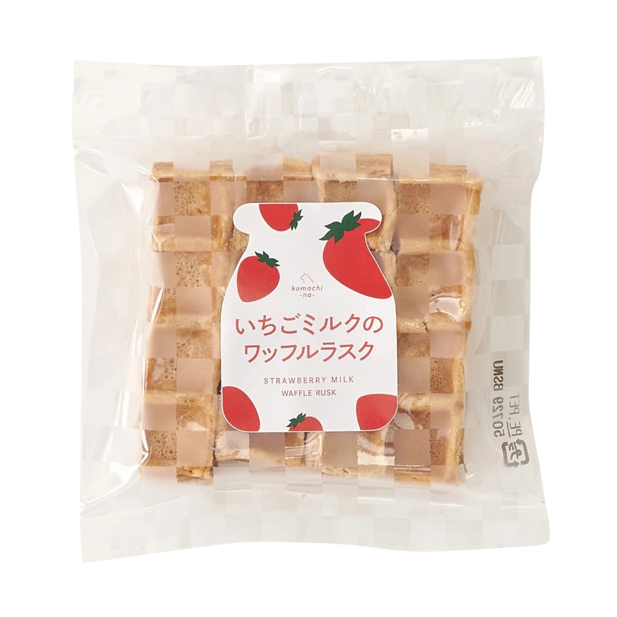 komachi-na- いちごミルクのワッフルラスク